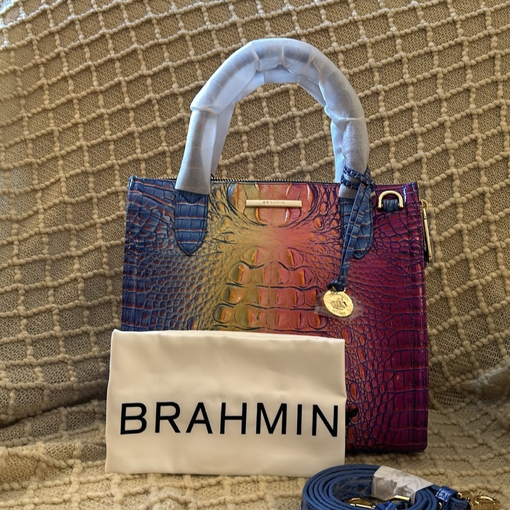 BNWT Brahmin Small Caroline Magic Ombre.